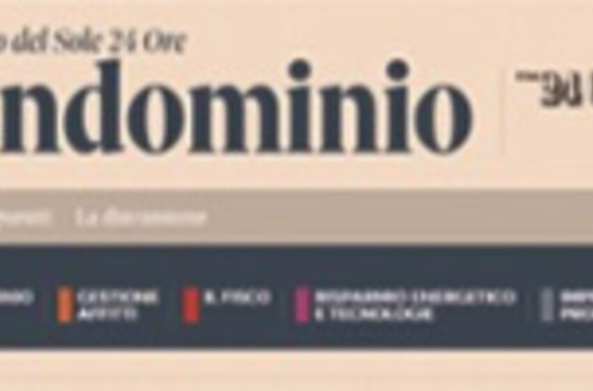 Condominio ed Edilizia, al via i nuovi quotidiani online del Sole 24 Ore