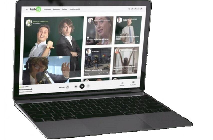 Un nuovo logo e un nuovo sito per i vent’anni di Radio 24