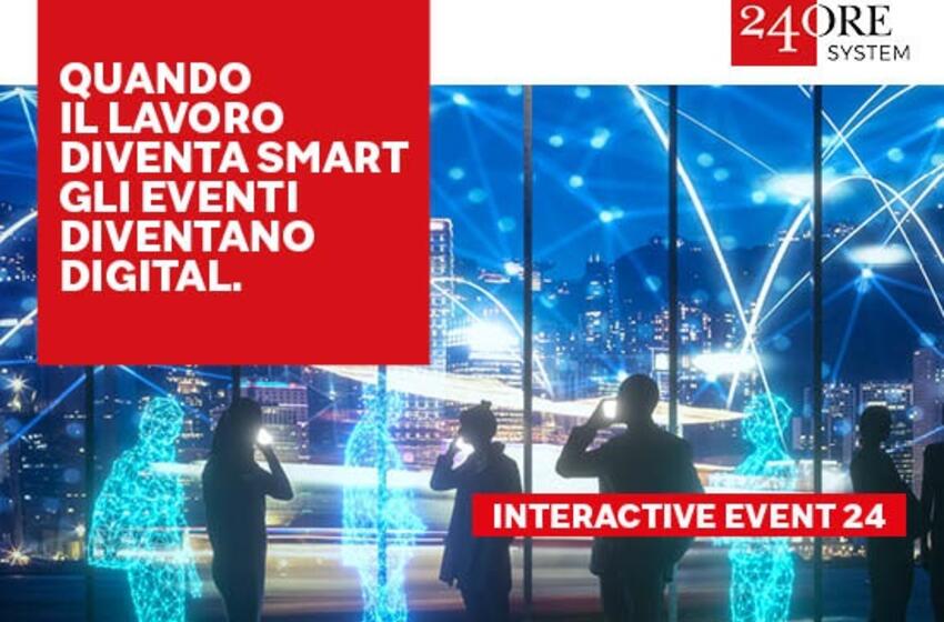Al via la nuova offerta digitale di 24 Ore Eventi: Live streaming 24 e Interactive event 24. Due i format al via da maggio su piattaforme con chat, sondaggi, auditorium, allestimenti scenografici.