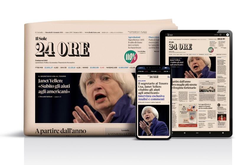 NUOVO SISTEMA SOLE 24 ORE: DAL 16 MARZO NUOVO FORMATO, NUOVI CONTENUTI, NUOVA APP