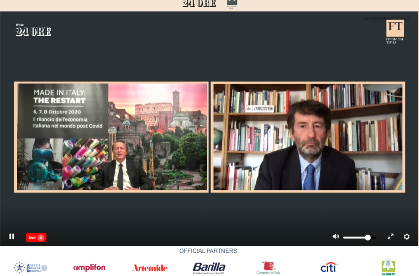 Gruppo 24 ORE e Financial Times firmano accordo triennale per la realizzazione di eventi di rilievo internazionale prodotti in Italia.
Doppio appuntamento nel 2021 per il percorso MADE IN ITALY quest